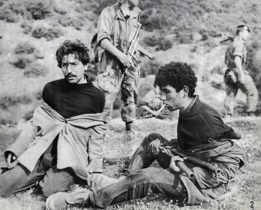 IMAGO History, Archiv, Algerienkrieg, Algerische Kriegsgefangene 1958