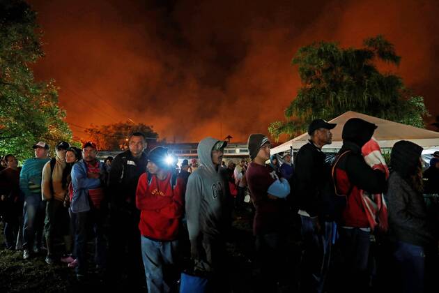 Mexico, Hondurans fleeing via Guatemala reach Hidalgo