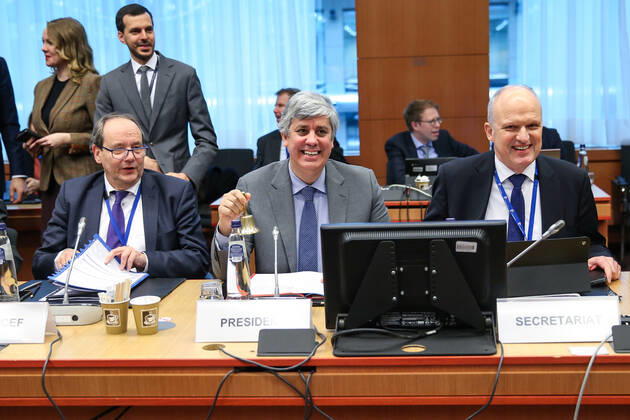 Brussels, Meeting of the Eurogroup Finance Ministers