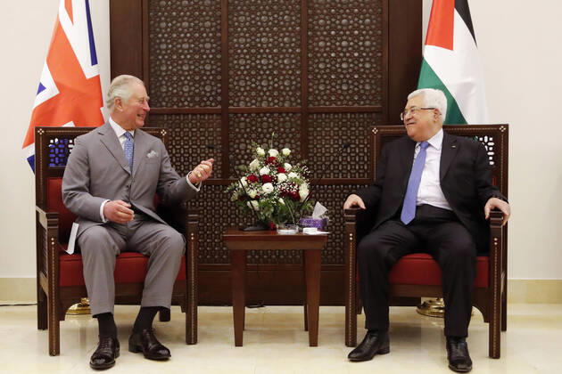 Prince Charles to visit Palestine