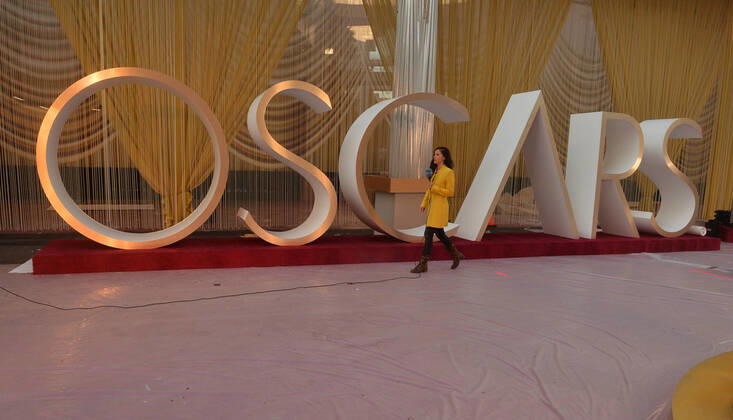 Oscars 2020 - Hollywood, preparations for the Oscars at Dolby Theater