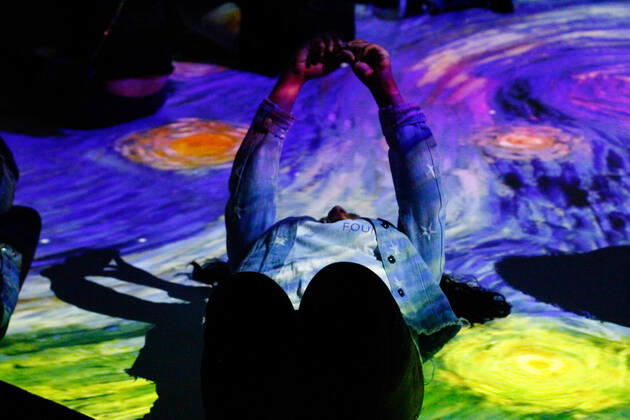 Van Gogh Alive The Experience exhibition in Mexico City