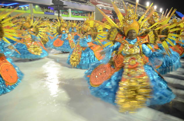 Rio de Janeiro, carnival parade of the samba schools
