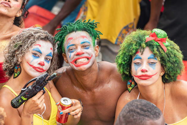 Carnival in Rio de Janeiro, street parade