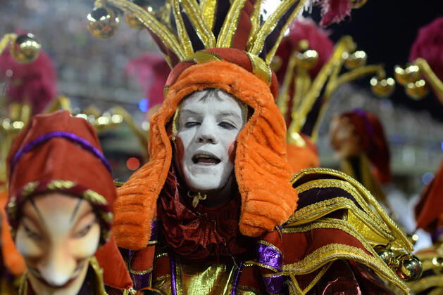 Brazil, Carnival in Rio de Janeiro - Parade of Samba Schools