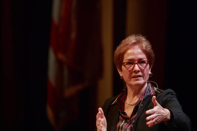 USA, Marie Yovanovitch erhält Richard G. Lugar Award in Bloomington