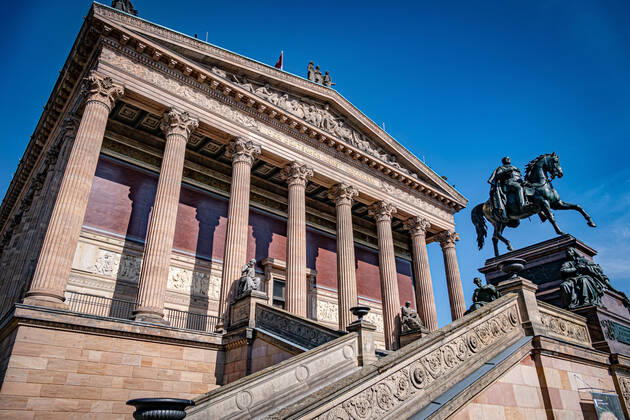 Opening of the National Gallery in Berlin, 150th anniversary on 22 March