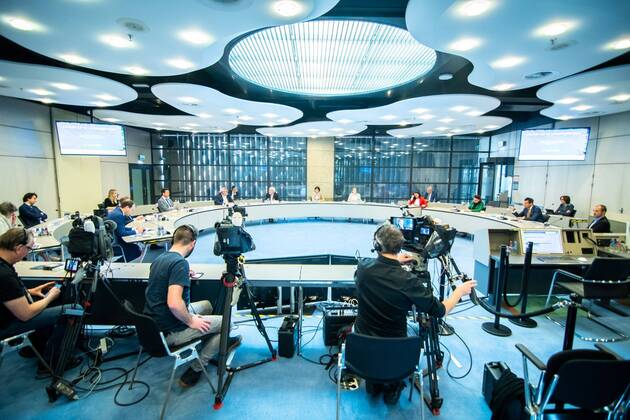 Den Haag, Briefing zur Entwicklung des Coronavirus in den Niederlanden