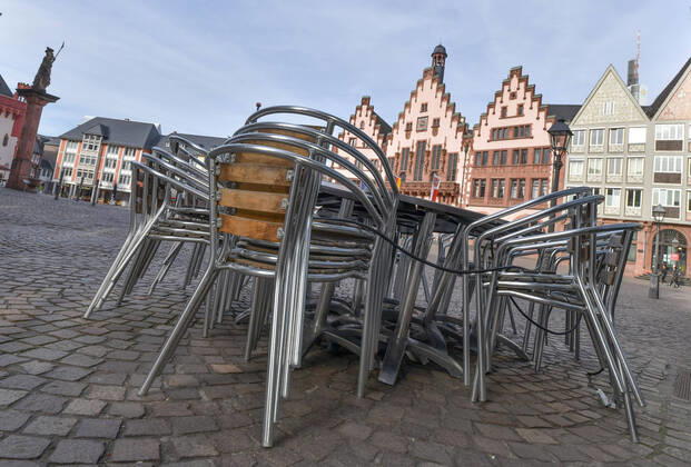 Coronavirus, Eindrücke aus Frankfurt am Main