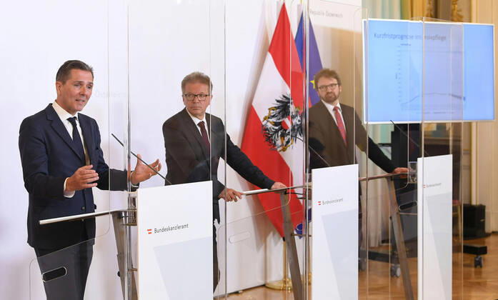 Coronavirus in Österreich, Pressekonferenz zur aktuellen Lage in Wien