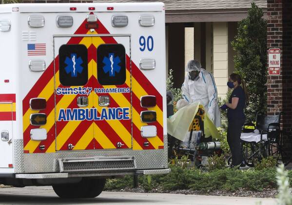 Coronavirus in den USA, Evakuierung von Bewohnern eines Altenheims in Florida
