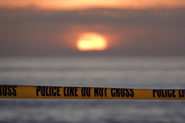 Coronavirus in den USA, Sonnenuntergang in San Diego