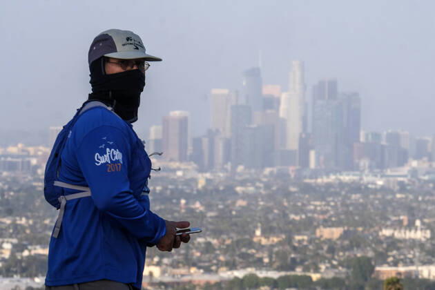 Coronavirus in den USA, Eindrücke aus Los Angeles