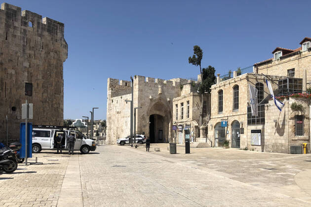 Coronavirus in Israel, Impressionen aus Jerusalem