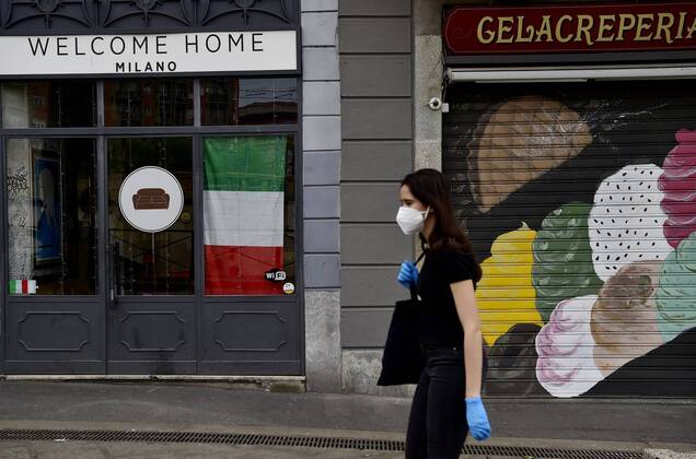 Coronavirus in Italien, Eindrücke aus Mailand