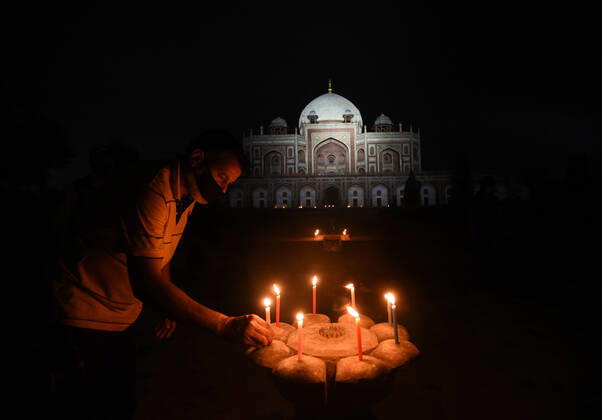 Coronavirus in Indien, Eindrücke aus Neu-Delhi