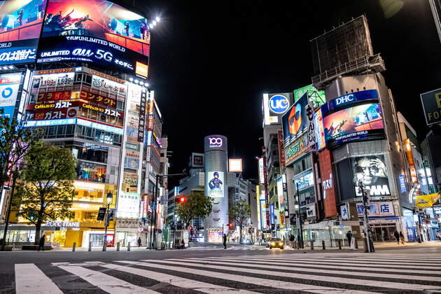 Coronavirus in Japan, Eindrücke aus Tokio