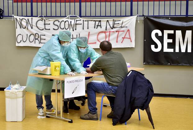 Coronavirus in Italien, Serologische Untersuchungen in Mailand