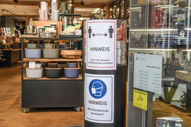 Coronavirus in Deutschland, Wiedereröffnung von Geschäften in Freiburg