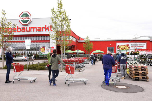 Coronavirus in Deutschland, Wiedereröffnung von Baumärkten in Bayern