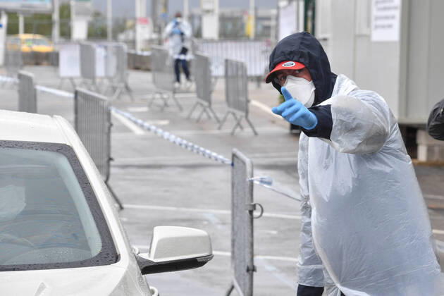Coronavirus in Frankreich, Impressionen aus Cannes