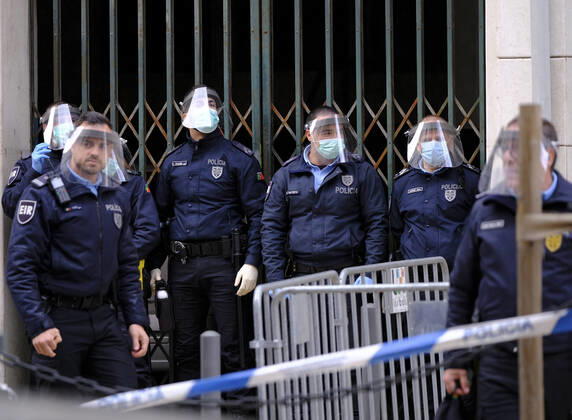Coronavirus in Portugal, Eindrücke aus Lissabon