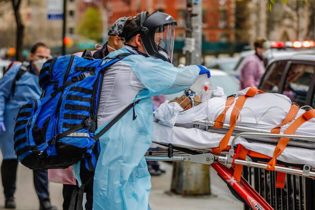 Coronavirus in den USA, Eindrücke aus New York