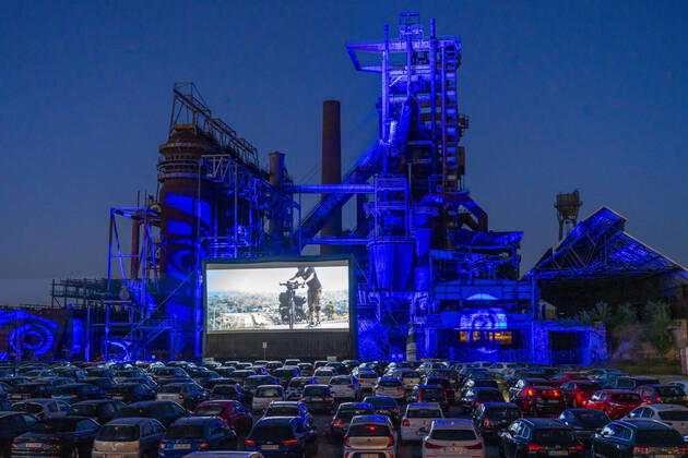 Coronavirus in NRW, Autokino in Dortmund