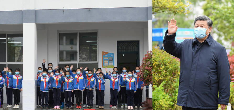 Coronavirus in China, Xi Jinping besucht Ankang