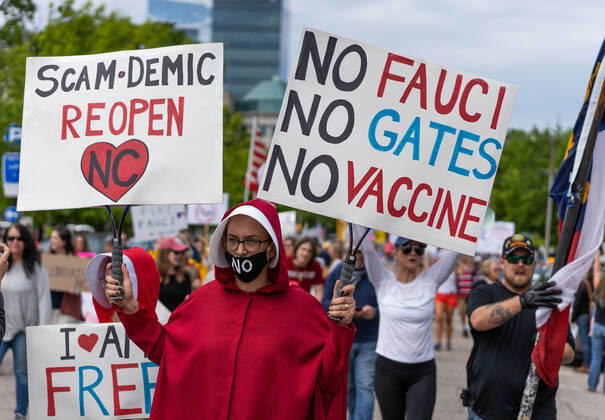 Coronavirus in New York, ReOpenNC Proteste