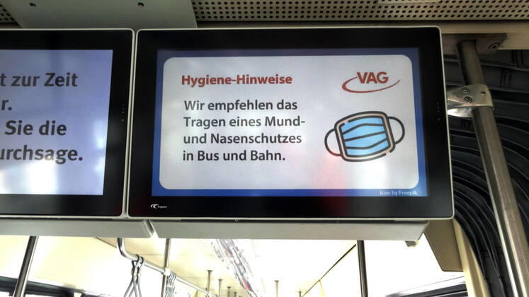 Coronavirus in Baden-Württemberg, Impressionen aus Freiburg
