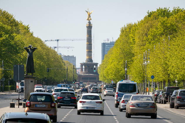 Coronavirus in Deutschland, Straßenverkehr in Berlin
