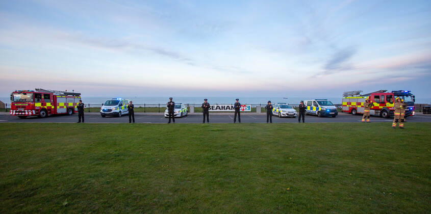 Coronavirus in Großbritannien, Clap for Carers in Seaham