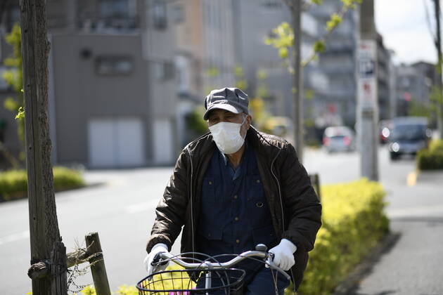 Coronavirus in Japan, Eindrücke aus Tokio