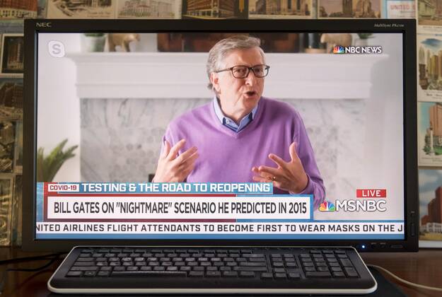 Coronavirus in den USA, Bill Gates im TV Interview