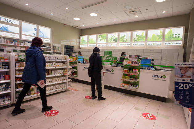 Coronavirus in Litauen, Eindrücke aus Vilnius