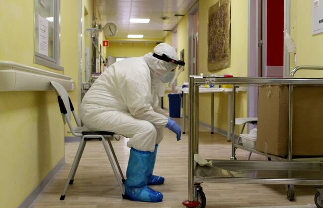 Coronavirus in Italien, Eindrücke aus einem Krankenhaus in Parma