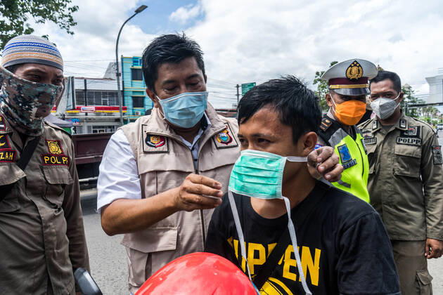 Coronavirus in Indonesien, Eindrücke aus Makasar