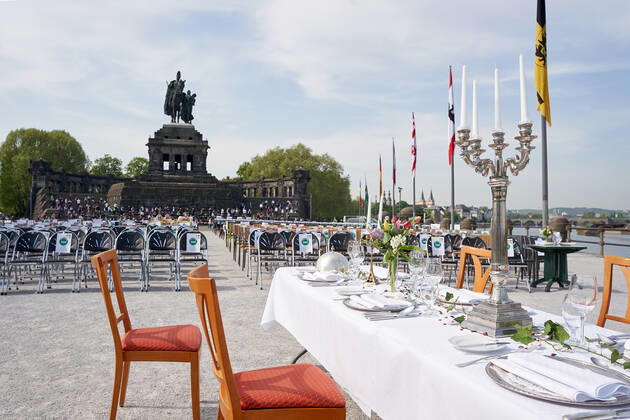 Coronavirus in Rheinland-Pfalz, Restaurantbetreiber protestieren in Koblenz