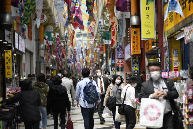 Coronavirus in Japan, Eindrücke aus Tokio