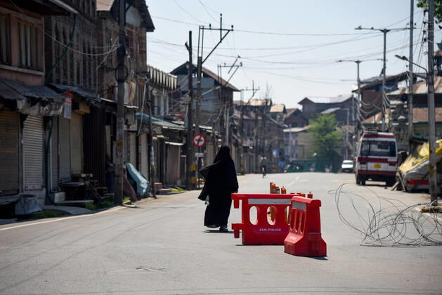 Coronavirus in Indien, Eindrücke aus Srinagar