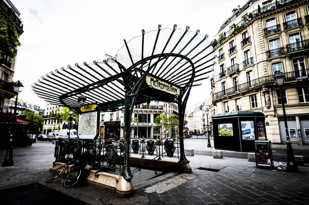 Coronavirus in Frankreich, Eindrücke aus Paris
