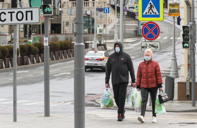 Coronavirus in Russland, Eindrücke aus Moskau