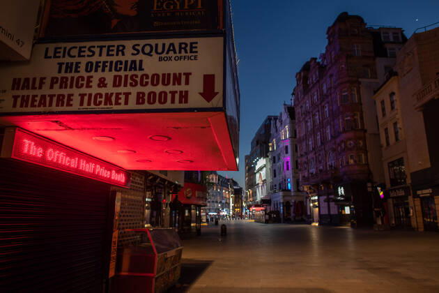 Coronavirus in Großbritannien, Geschlossene Restaurants und Nachtclubs in London