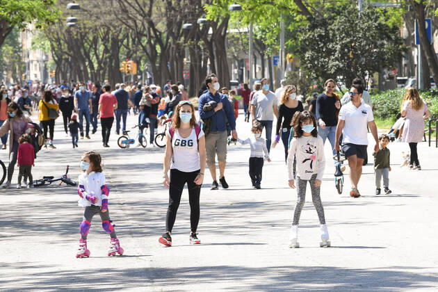 Coronavirus in Spanien, Lockerung der Corona-Maßnahmen in Barcelona